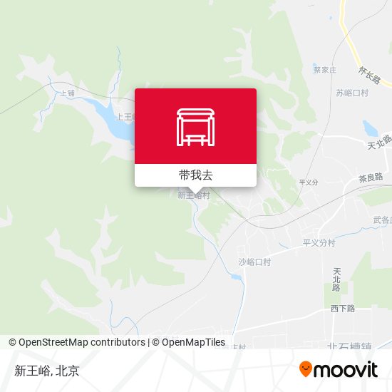 新王峪地图