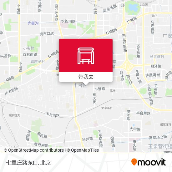 七里庄路东口地图
