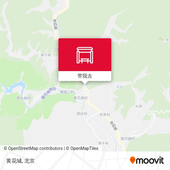 黄花城地图