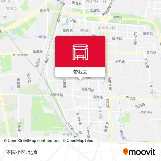 枣园小区地图