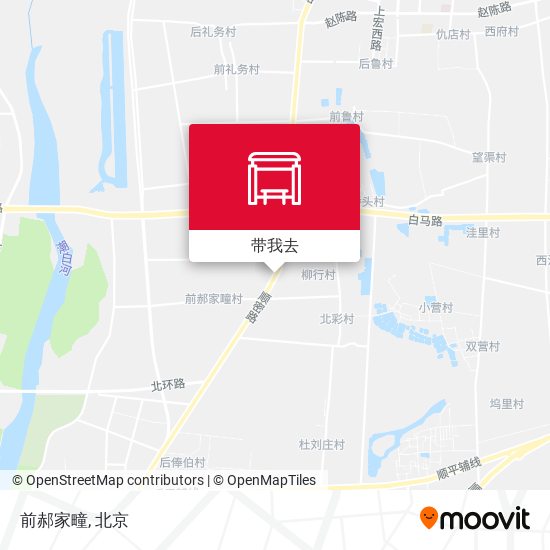 前郝家疃地图