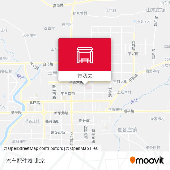 汽车配件城地图