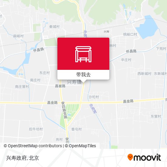 兴寿政府地图