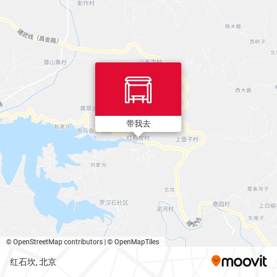 红石坎地图