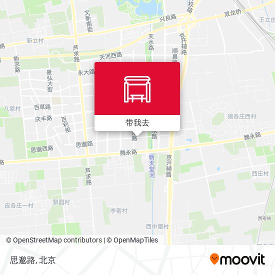 思邈路地图