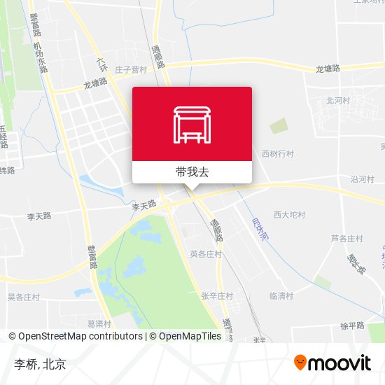 李桥地图