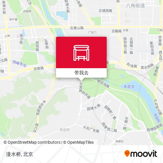 漫水桥地图