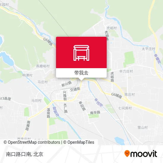 南口路口南地图