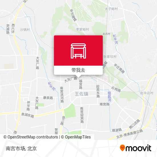 南宫市场地图