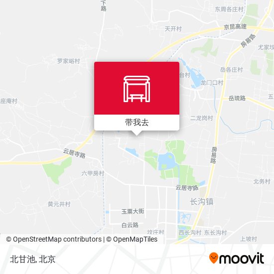 北甘池地图
