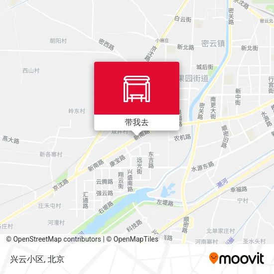 兴云小区地图