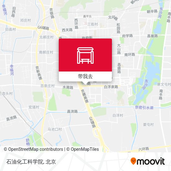 石油化工科学院地图