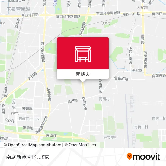 南庭新苑南区地图