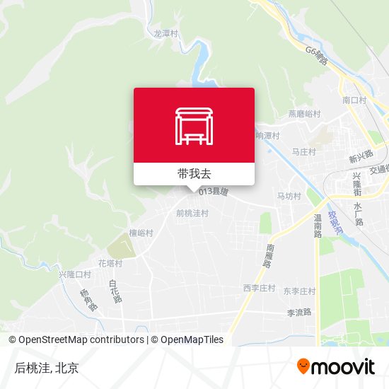 后桃洼地图