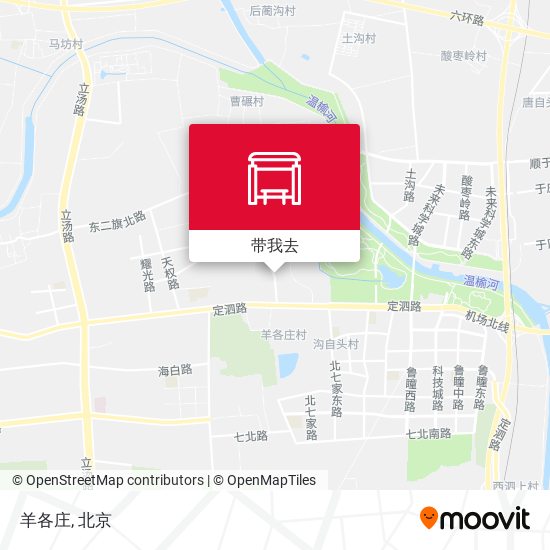 羊各庄地图