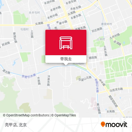 亮甲店地图