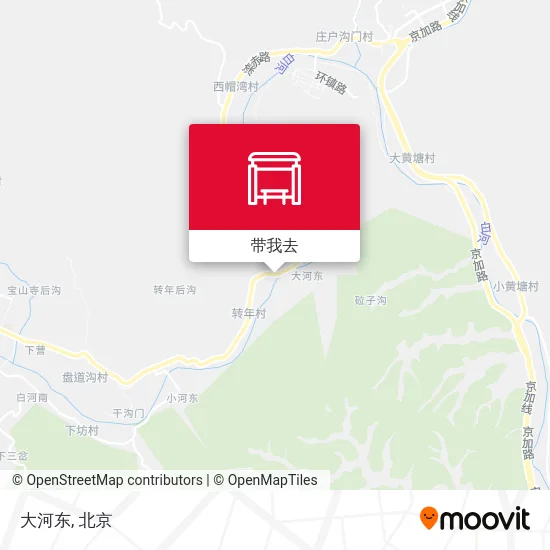 大河东地图