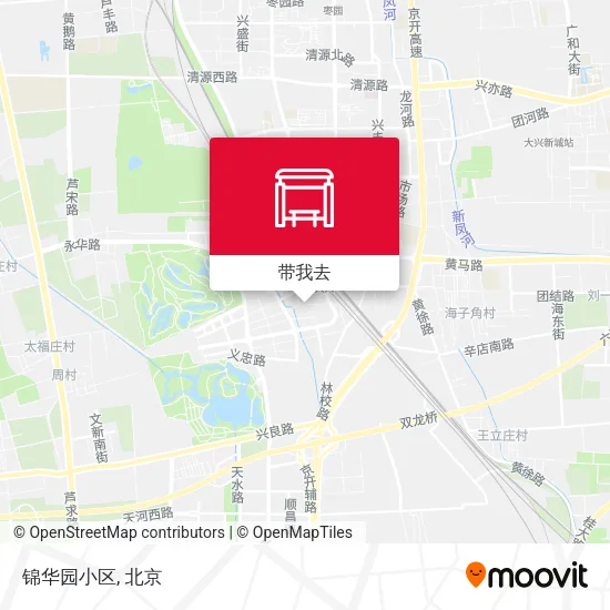 锦华园小区地图