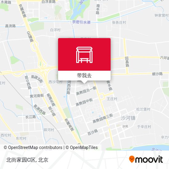 北街家园C区地图