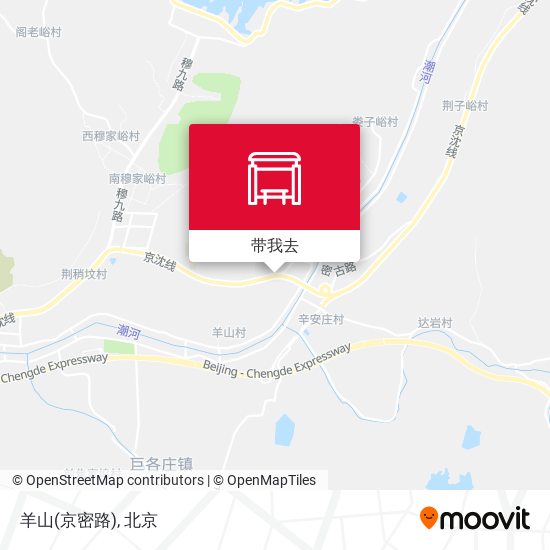 羊山(京密路)地图