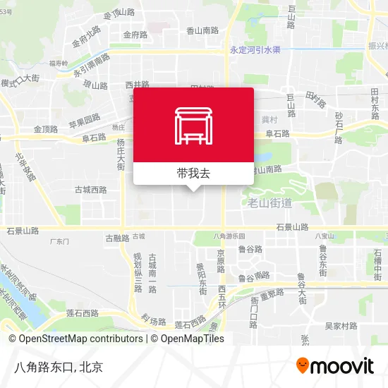 八角路东口地图