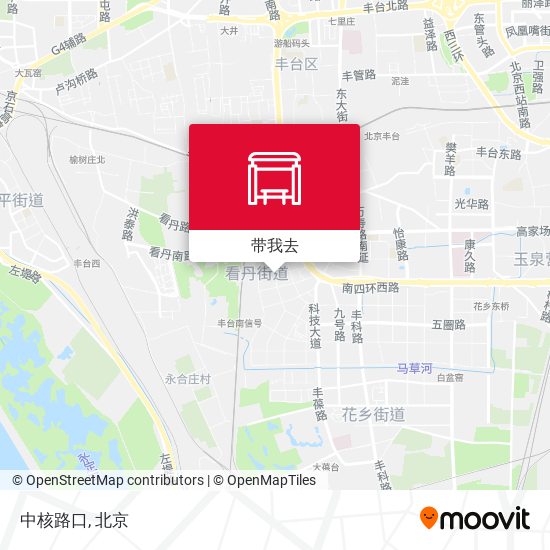 中核路口地图