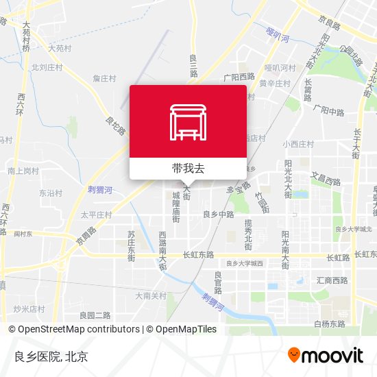 良乡医院地图
