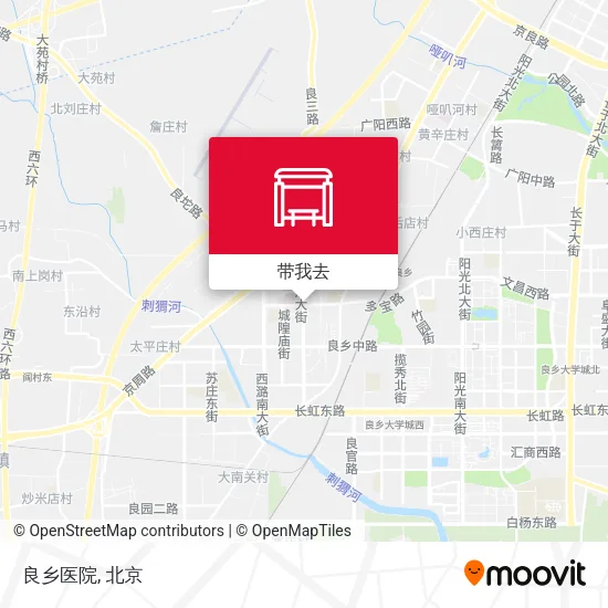良乡医院地图