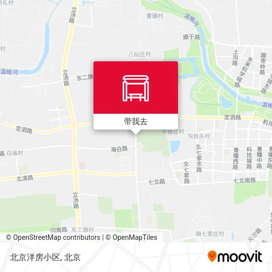 北京洋房小区地图