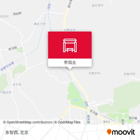 东智西地图