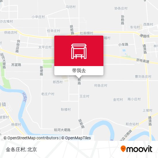 金各庄村地图