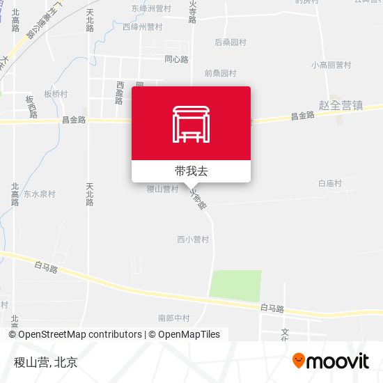 稷山营地图