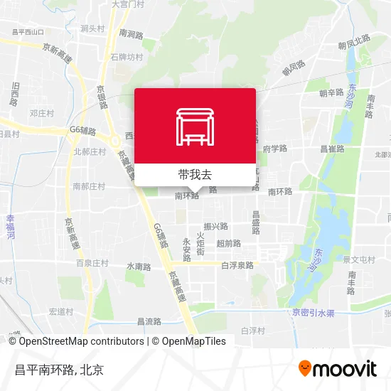 昌平南环路地图