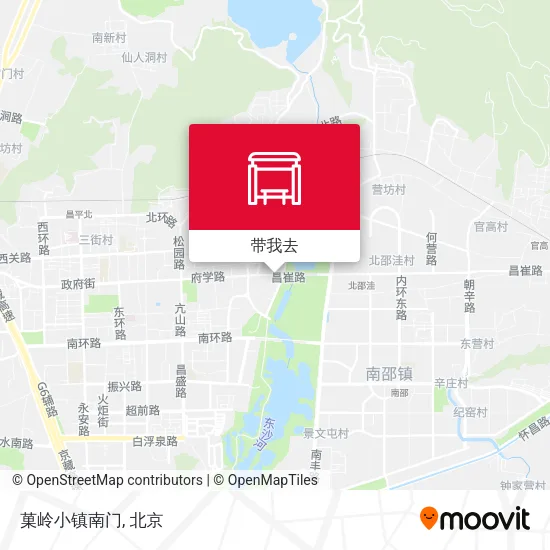 菓岭小镇南门地图