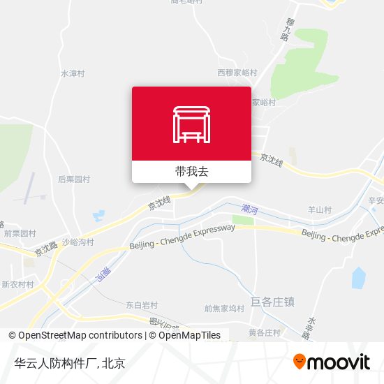 华云人防构件厂地图