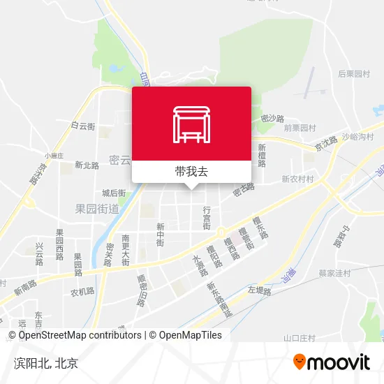 滨阳北地图