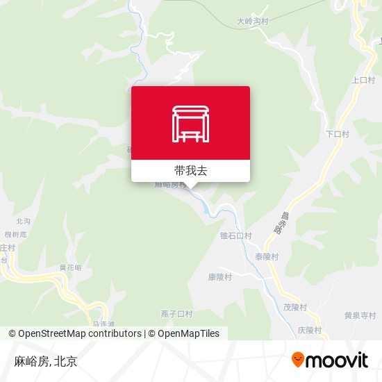麻峪房地图