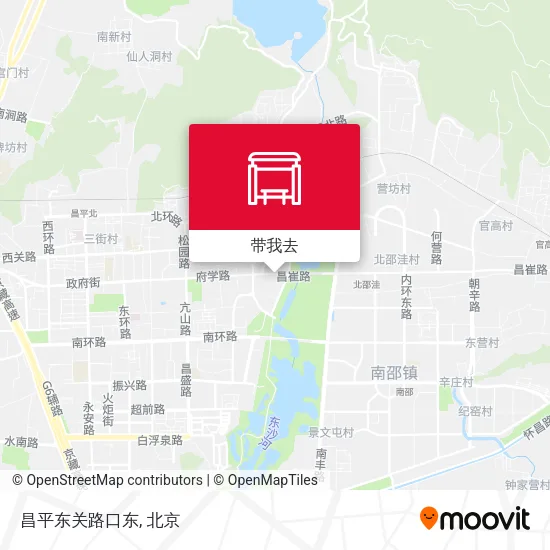 昌平东关路口东地图