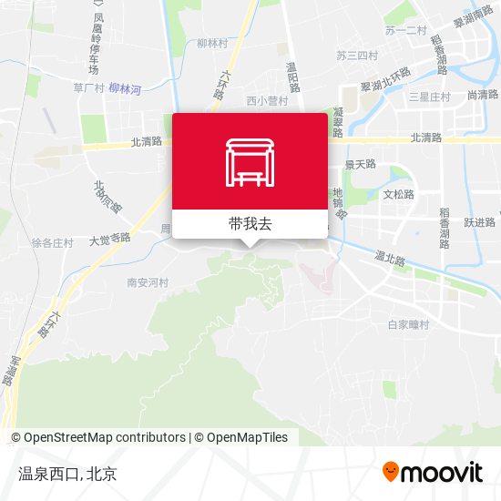 温泉西口地图