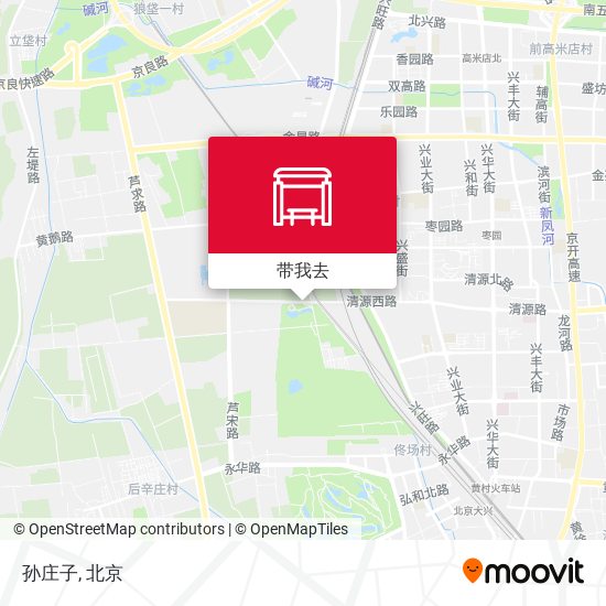 孙庄子地图