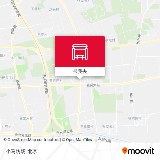 小马坊场地图