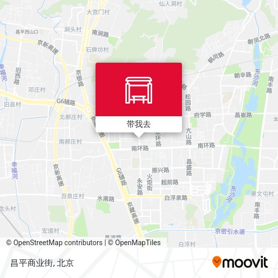 昌平商业街地图