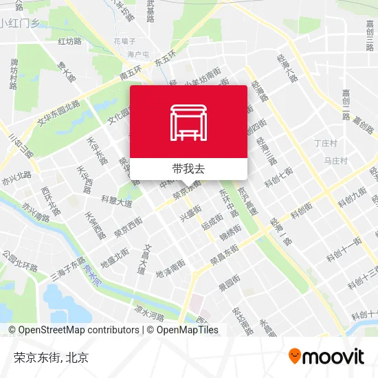荣京东街地图