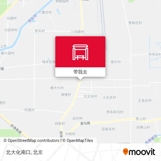 北大化南口地图