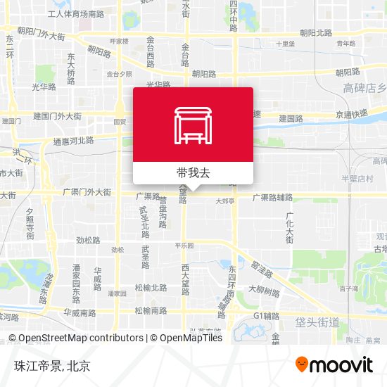 珠江帝景地图
