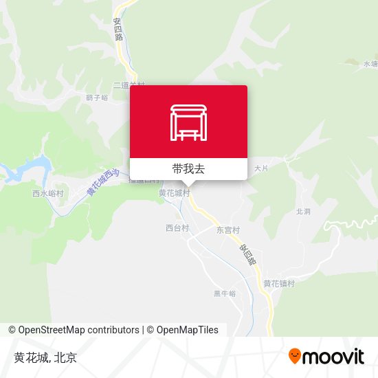 黄花城地图