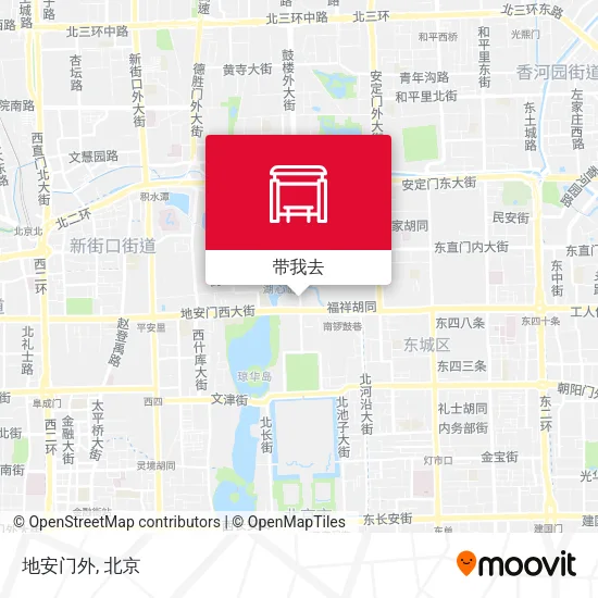 地安门外地图