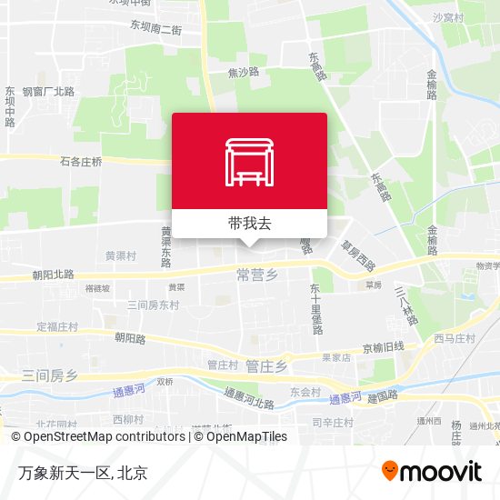 万象新天一区地图