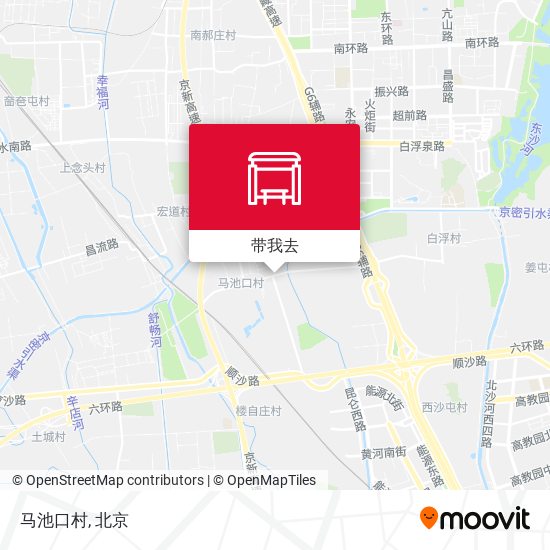 马池口村地图