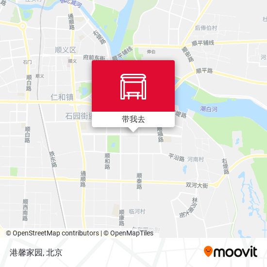 港馨家园地图